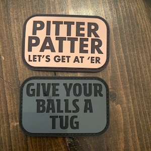 Pitter Patter or GYBAT PVC Morale Patch
