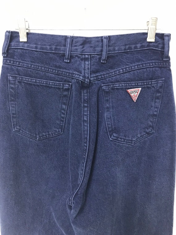 dark blue guess jeans