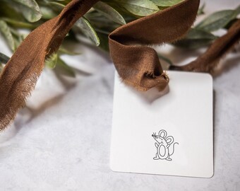 Mouse stamp | cute animal stamp | animal stamp