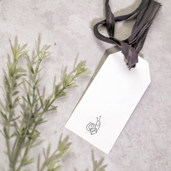 Snail Mail stamp | happy mail stamp | cute mailing stamp | envelope and heart stamp
