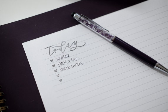 Hand Lettered Stamp | Today | Today Stamp | Bullet Journal Stamp | Planner Stamp | Calendar Stamp