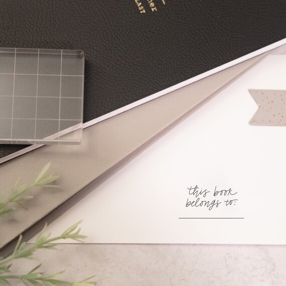 This book belongs to stamp | Book Stamp | Library Stamp | Fill in library book stamp