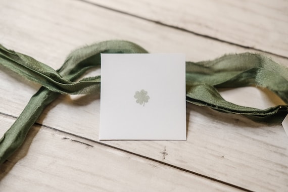 Tiny clover stamp | Mini clover stamp | clover stamp | St. Patty's Day Stamp | St. Patrick's Day | Four leaf Clover Stamp