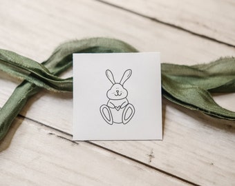 Hase Stempel | Hase Stempel | Ostern Stempel | Gekritzel Stempel | Frühling Stempel | Hase | Stempel