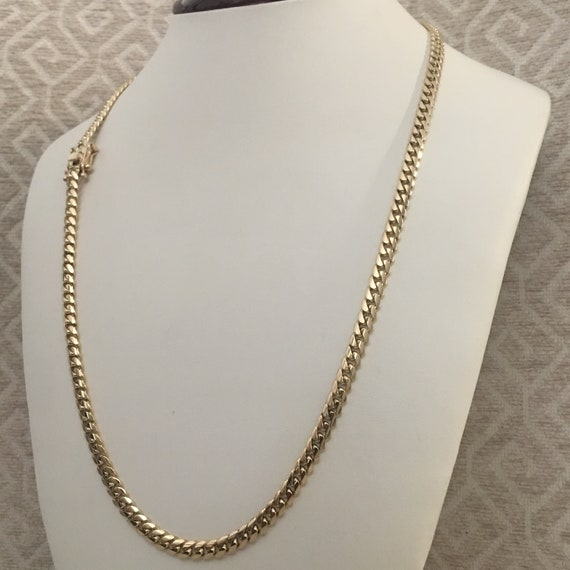5.5mm 24in 53 Gram 14k Gold Hand Made 
