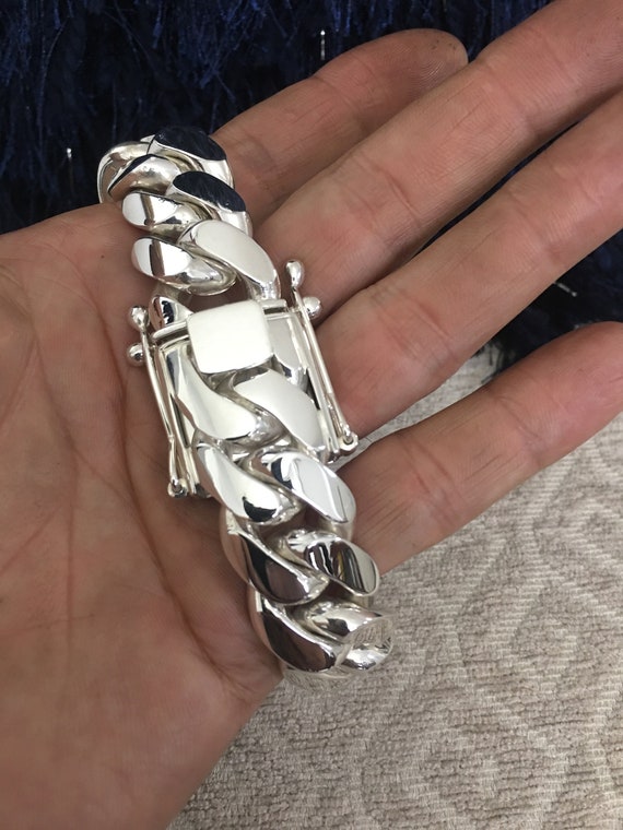 999 silver sale cuban link chain