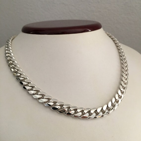 8mm16 Inch 999 Pure Solid Silver Hand 