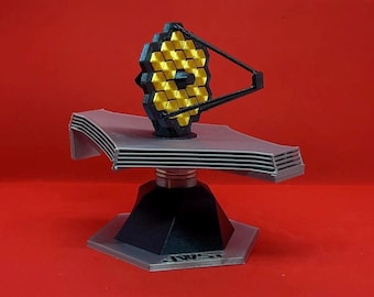 3D Printed James Webb Telescope Model NASA Telescope JWST