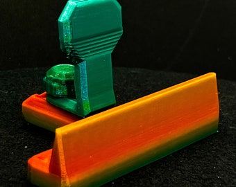 RAINBOW Roll 3Dprinted TCG Stand for Graded Slabs & Top Loaders RANDOM colors