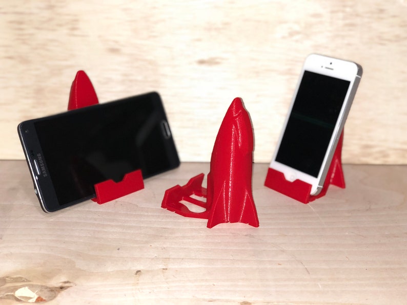 Rocketship Smartphone Stand 3D Printed Electronics & Etsy