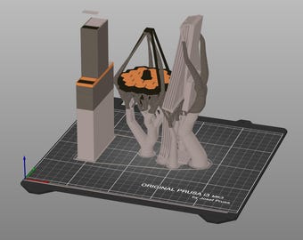 JWST 3D Model | James Webb Space Telescope, Multicolor Printing (Digital Download)