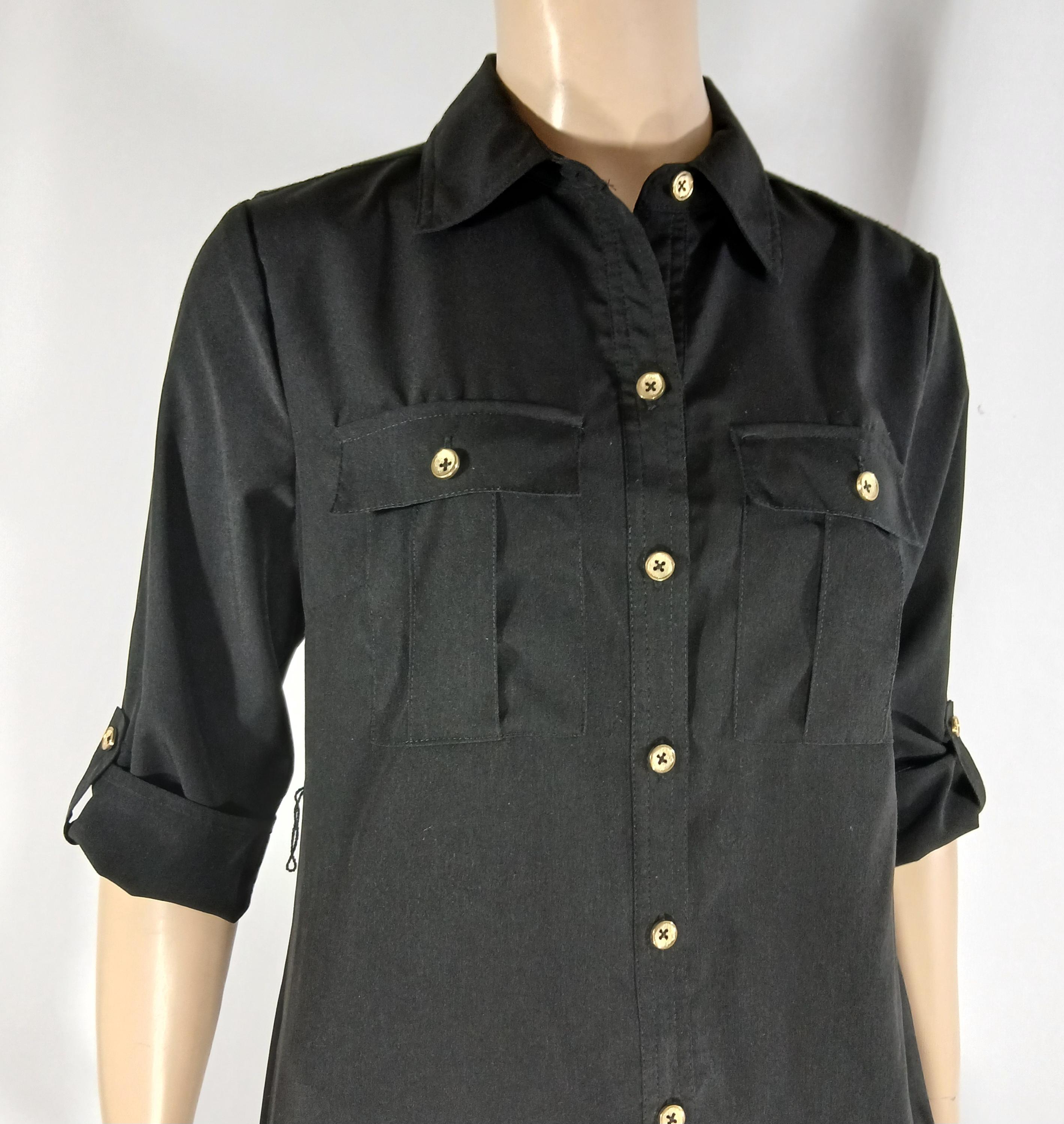 green emerald velvet dress Shirt Collar Dress main image 1