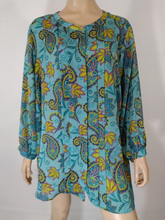 LIZ CLAIBORNE Shirt Plus Size Women's 3/4 Sleeve … - image 7