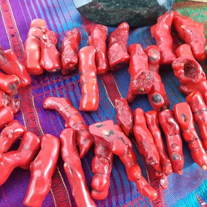 Red Coral Beads Extra Large Japanese Bamboo Coral Bead Strand Natural Gemstone Genuine SUPER RARE Extra Large Coral High Quality Specimen