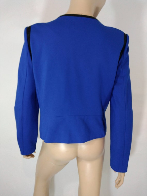 Cobalt Blue Jacket Blazer Women's Cobalt Blue Bla… - image 7