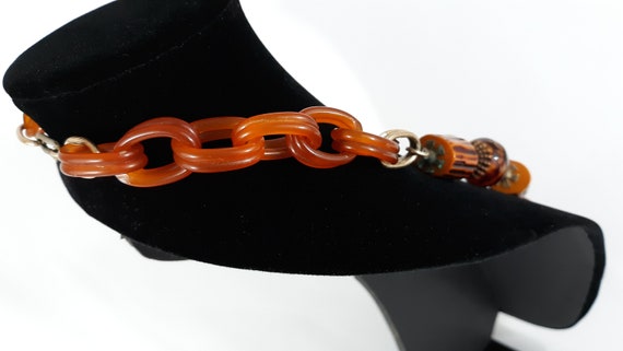 30's 40's Bakelite Necklace Women's Vintage Jewel… - image 10