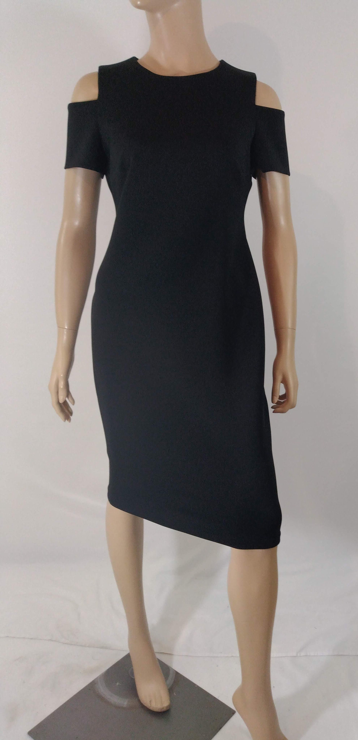 classic black maxi dress Miss Circle Women's Raelyn Black and White Business Casual Maxi Dress
