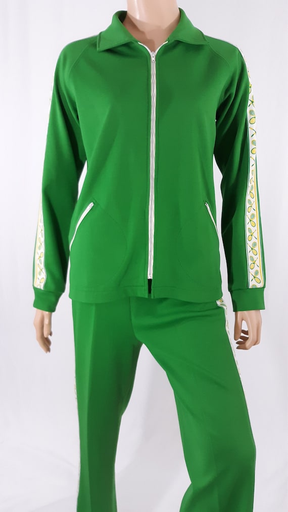 70's Women's Tracksuit Early 70s Tennis Themed Lim
