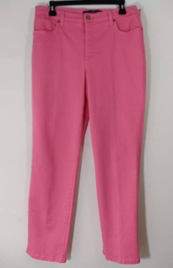 Pink gloria hotsell vanderbilt jeans