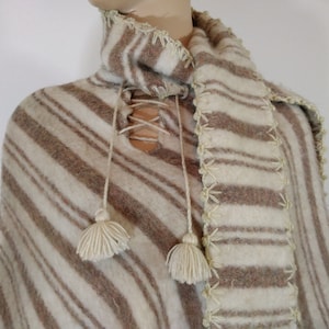 Lined Painted Leather Poncho - Etsy Lined Painted Leather Poncho - Etsy