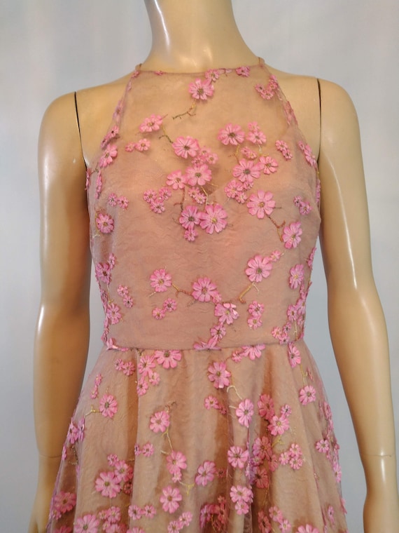 Belle Badgley Mischka Dress Women's Pink Dress Sleeveless Belle Badgley Mischka Dress Women's Pink Dress Sleeveless