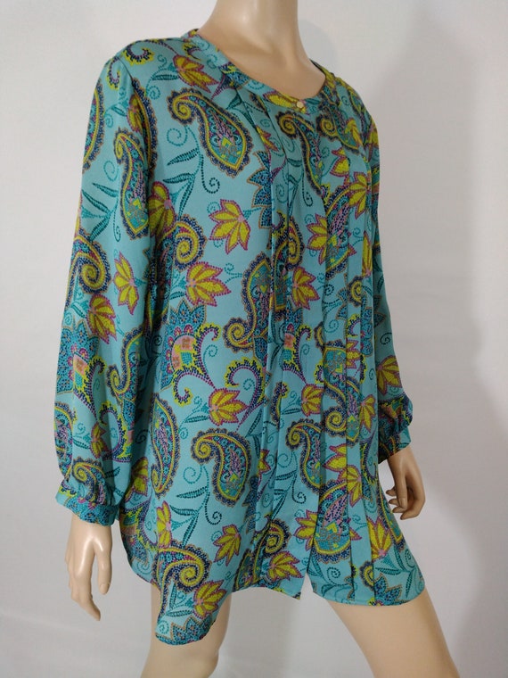 LIZ CLAIBORNE Shirt Plus Size Women's 3/4 Sleeve … - image 6