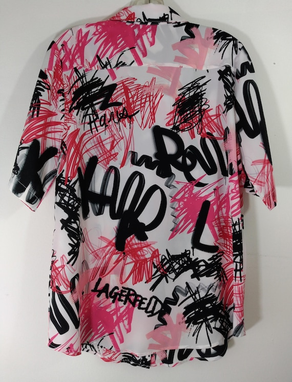 KARL LAGERFELD Shirt Women's Shirt Short Sleeve W… - image 10