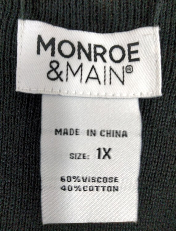 Plus Size Reversible Duster: Brown Leopard Print … - image 9