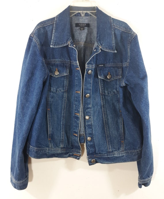 izod denim jacket