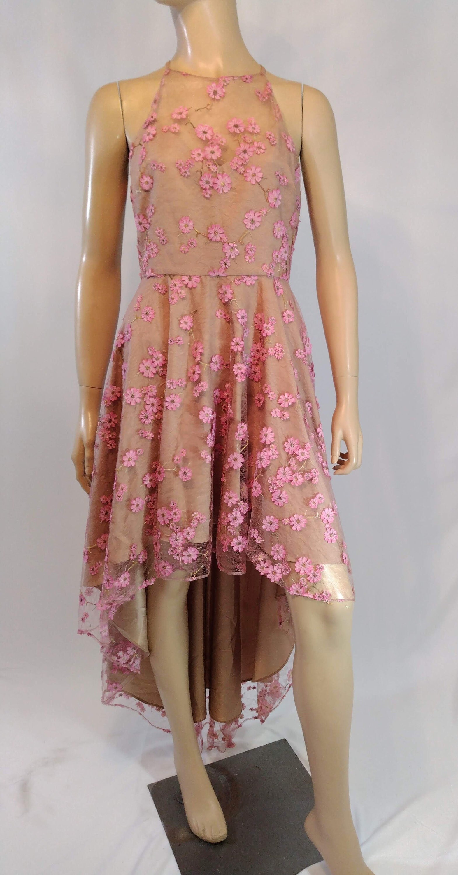 Belle Badgley Mischka Dress Women's Pink Dress Sleeveless Belle Badgley Mischka Dress Women's Pink Dress Sleeveless