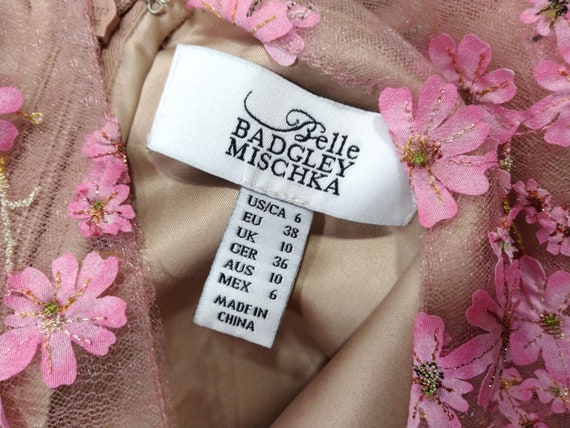 Belle Badgley Mischka Dress Women's Pink Dress Sleeveless Belle Badgley Mischka Dress Women's Pink Dress Sleeveless