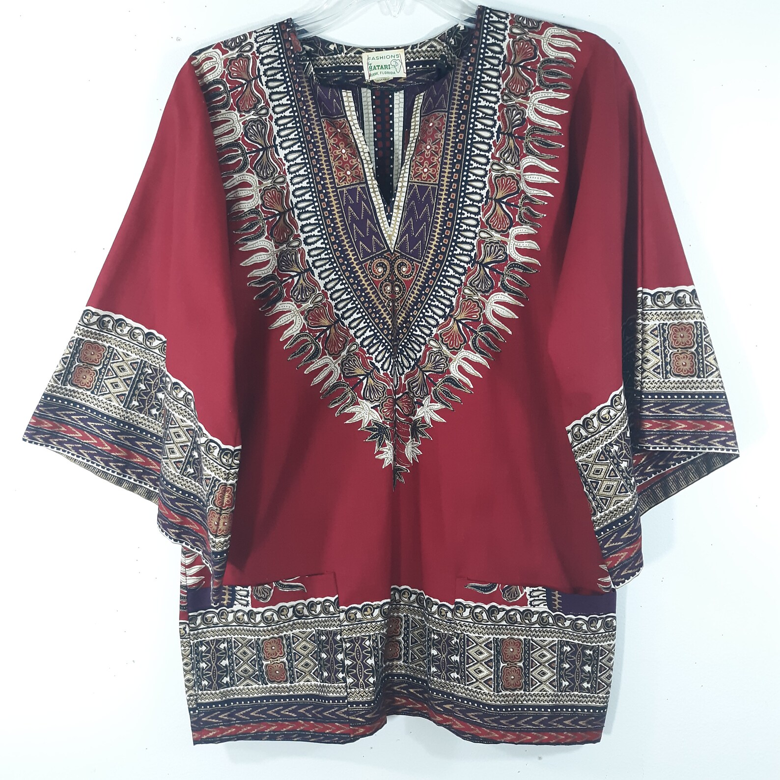 Indian Hippy Tunic - Brown