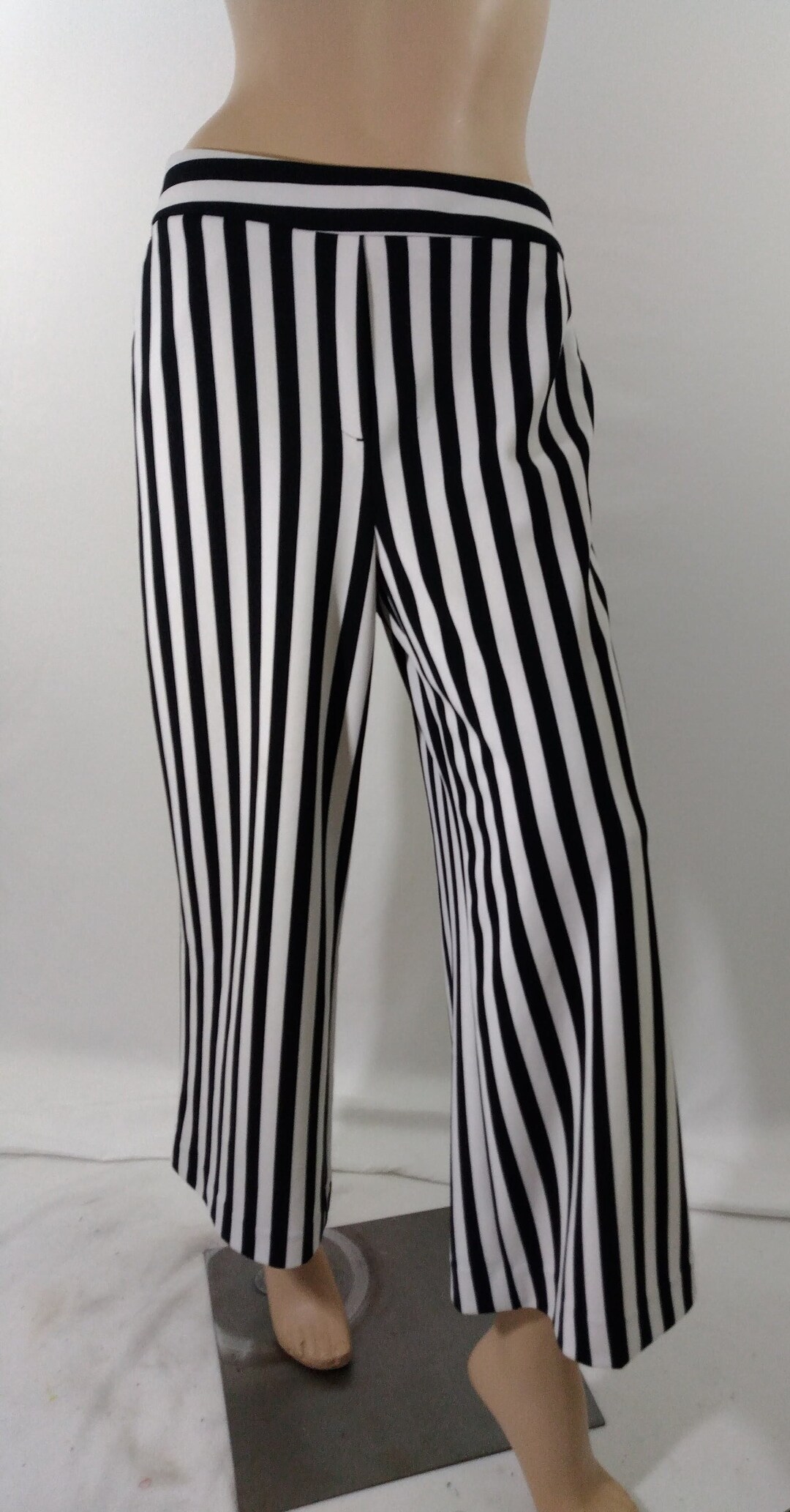Striped Pants with Pockets