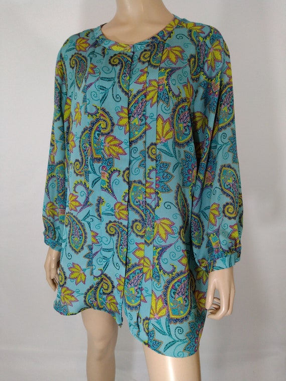 LIZ CLAIBORNE Shirt Plus Size Women's 3/4 Sleeve … - image 3