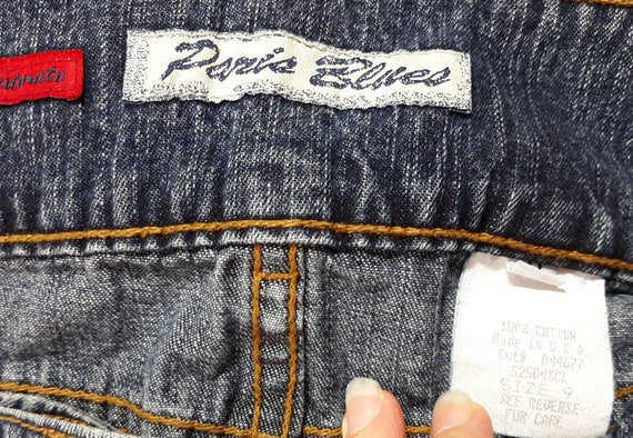90's Women's Mini Skirt Denim 100% Cotton Jeans Double Buttons Cool Fun  Unworn Mint Excellent Condition Vintage by PARIS BLUES Size 9 USA -   Canada