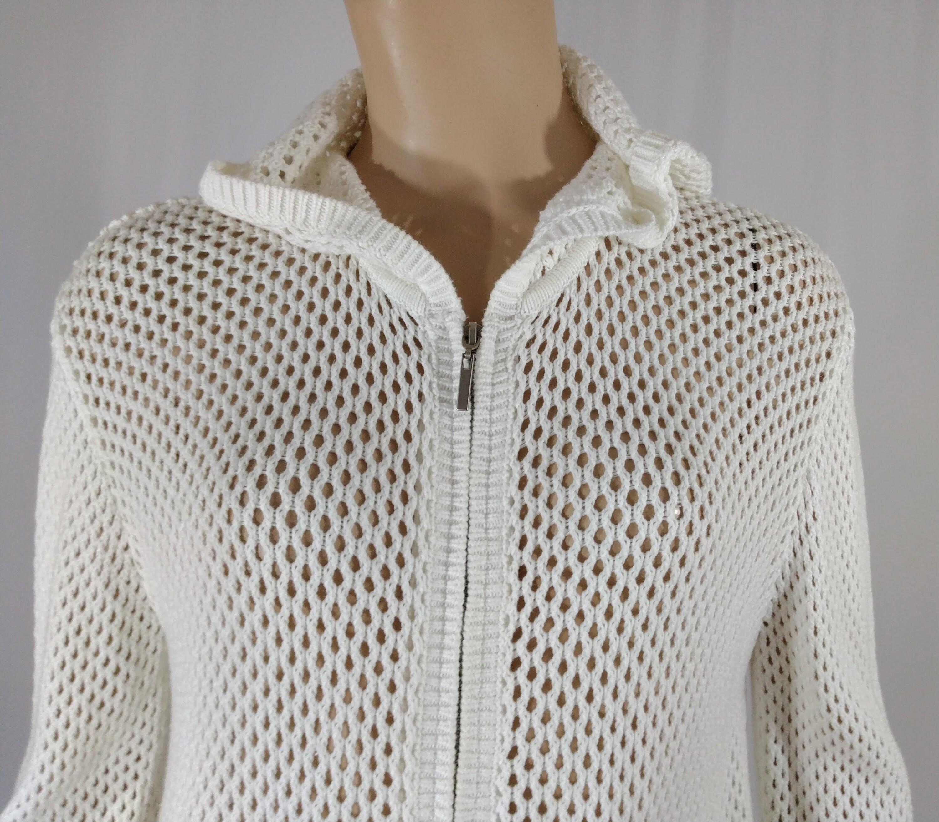 【U LAN】Summer Track Mesh Hooded Zip-Up 313115-38907-JUNYA-WATANABE-
