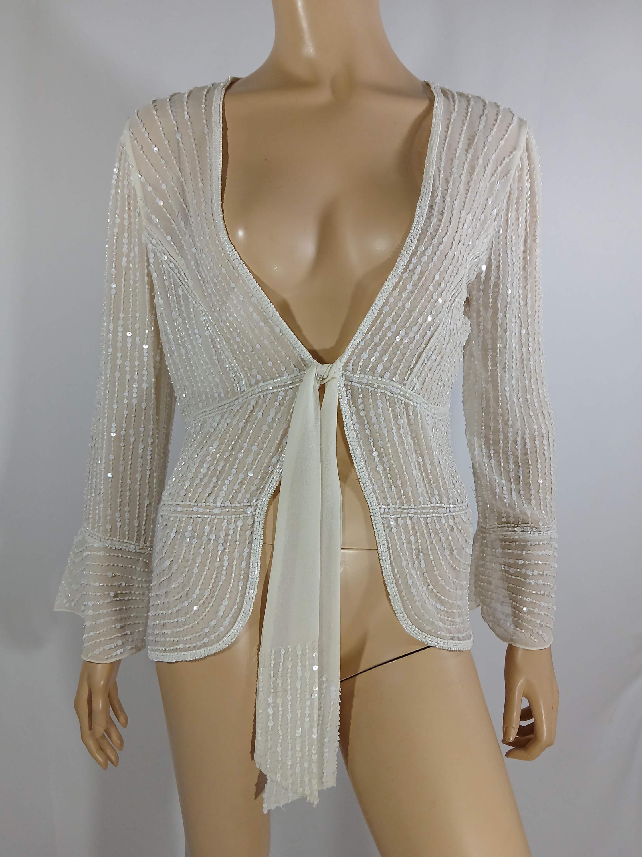 art deco ladies beaded evening tops