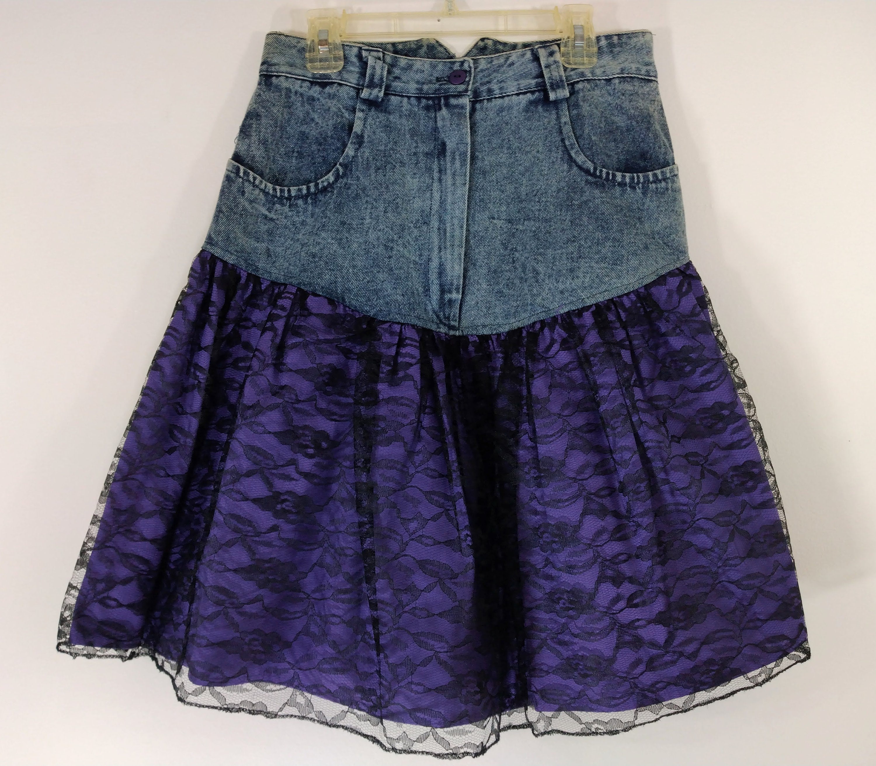 80s Denim Skirt