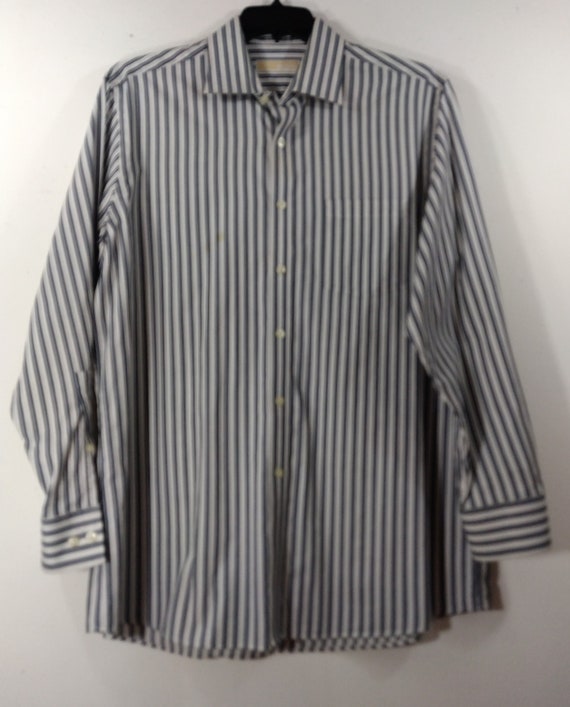 MICHAEL KORS Shirt Men's Shirt Long Sleeve 100% Co