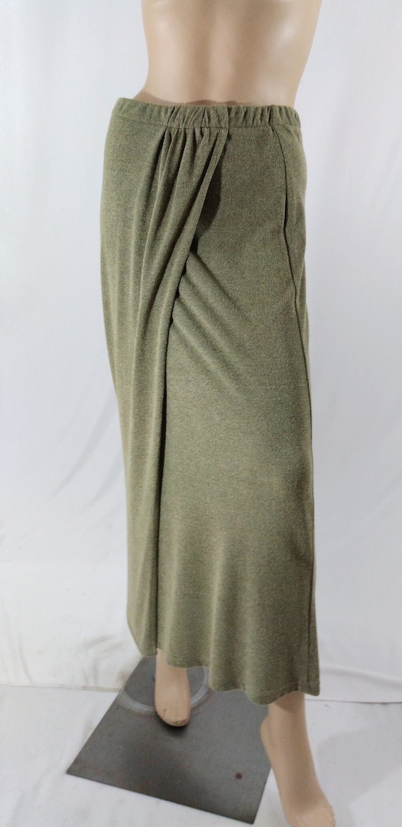 HALSTON Dress Beige Dress 80's 90's Women's 2 Pie… - image 3