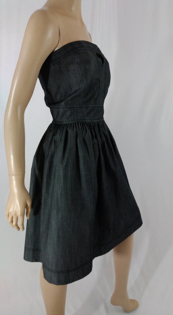 Calvin Klein Dress Women's Designer Strapless100% 