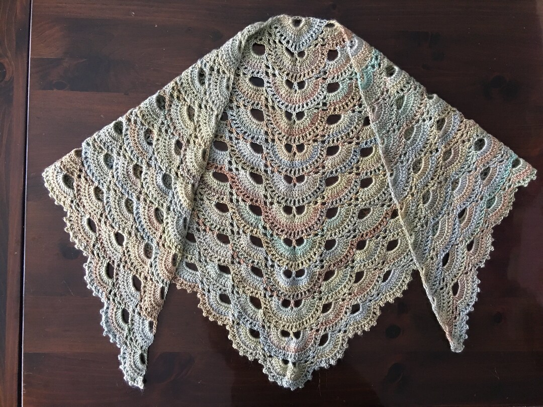 Chal con estampado viral de espuma de mar España