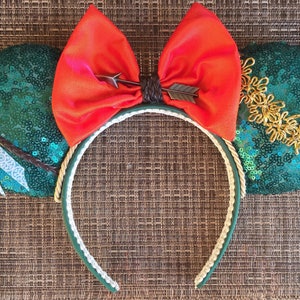 Merida inspired Mouse Ears, Brave Ears