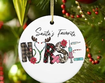Krankenschwester Weihnachtsbaumschmuck, Krankenschwester Ornamente, Krankenschwester Schlüsselanhänger, Krankenschwester, Weihnachtsschmuck, Krankenschwester Geschenk