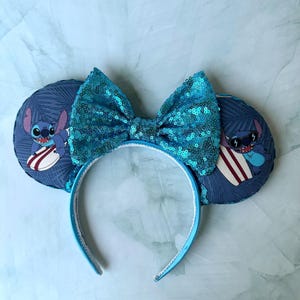 Lilo and Stitch Mickey Ears - Lilo and Stitch Disney Ears - Mickey Ears