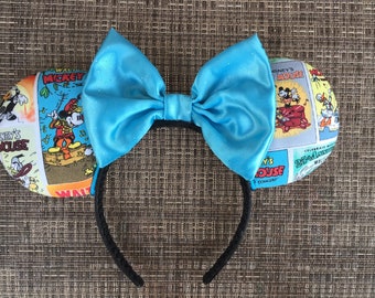 Classic comics book Mickey Ears, Comics book Disney ears