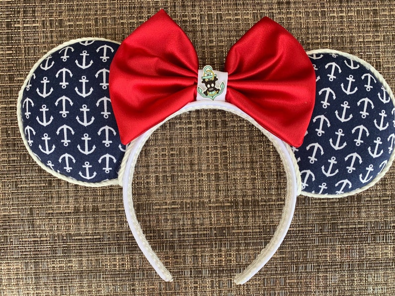 Disney Cruise Mickey Ears Captain Mickey Ears Disney Ears Etsy