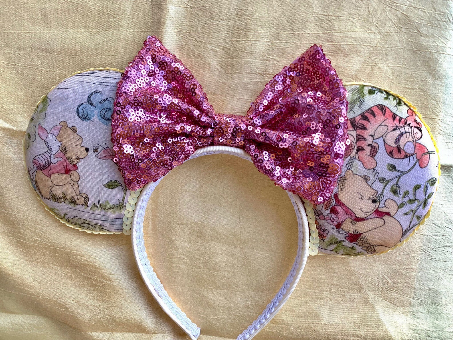 Winnie the Pooh Inspired Disney Ears Winnie the Pooh Mickey Etsy