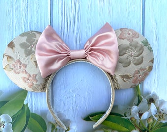 Vintage Ears, Princess Ears, Floral Mouse Ears, Epcot Flower and Garden Festival Ears, Epcot Ears