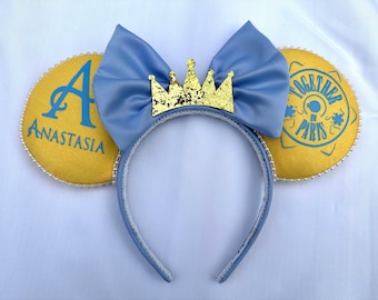 Oreilles de souris inspirées d'Anastasia : serre-tête princesse Broadway